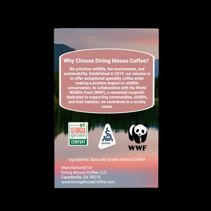 The Grey Wolf – 12 Single Serve Coffee Pods Medium Roast Blend