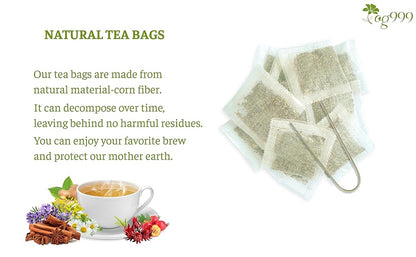 Pressure Balance Herbal Tea | Blend of 9 Natural Herbs | Caffeine-Free, Sugar-Free, Vegan-Friendly