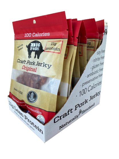 Craft Pork Jerky - 1 Case (8 X 2.25 oz. packs)