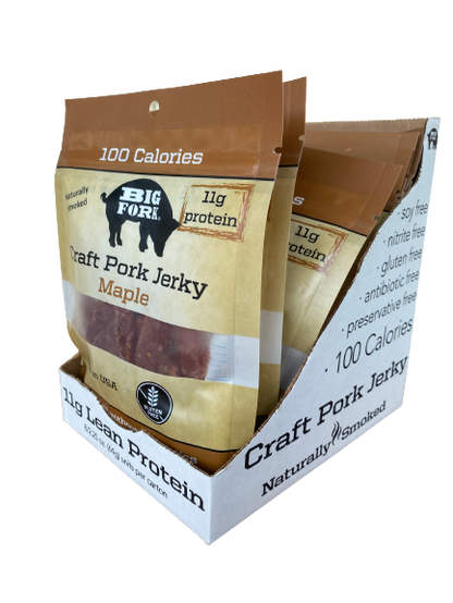 Craft Pork Jerky - 1 Case (8 X 2.25 oz. packs)
