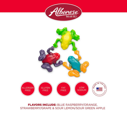 Trending  Albanese World's Best Gummi Candy - 5 Pound Bulk Bags - Multiple Varieties