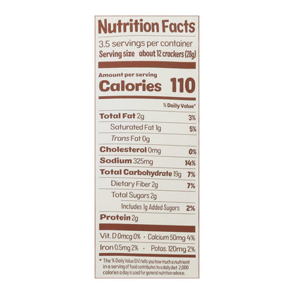 Ground Up Everything Crackers - 6 Pack, 3.5 OZ Each