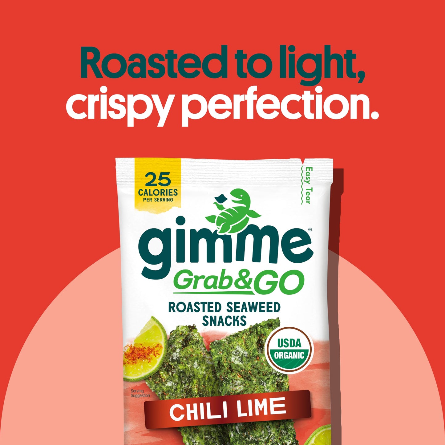 TikTok Viral Gimme Organic Roasted Seaweed Snacks - Multi-Flavor Pack