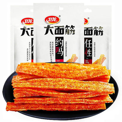 Viral TikTok Chinese Latiao Strips - Authentic Vegan Spicy Snack