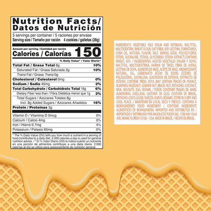 TikTok Viral Bauducco Wafer Cookies - Italian Chocolate & Vanilla