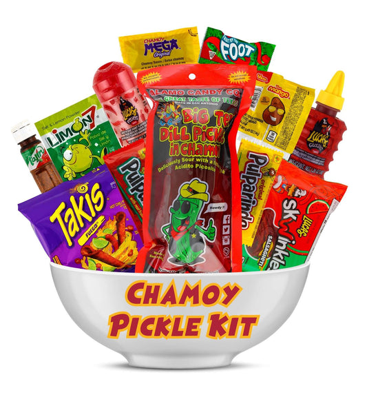 TikTok Viral - Chamoy Pickle Kit, Complete DIY Mexican Candy Set | All Ingredients Included