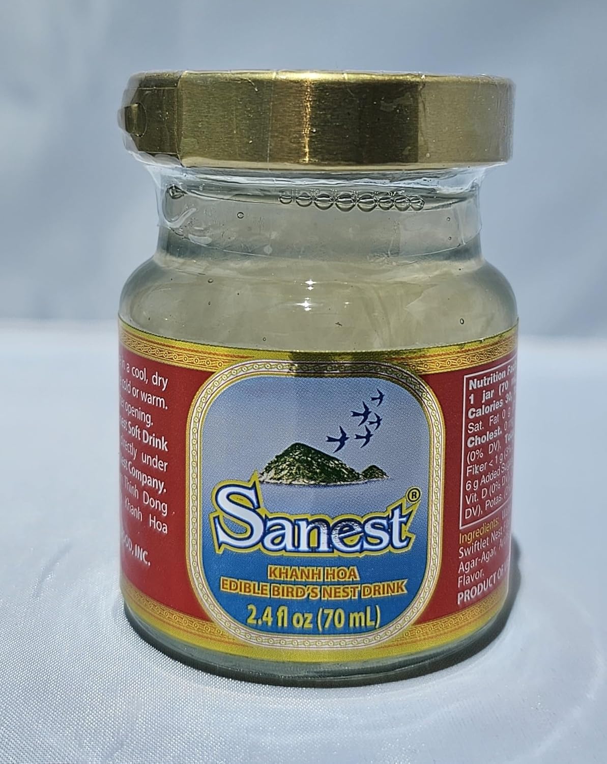 Sanest Khanh Hoa Bird's Nest Drink - 6 bottles x 2.4 fl oz (6 x 70 ml)