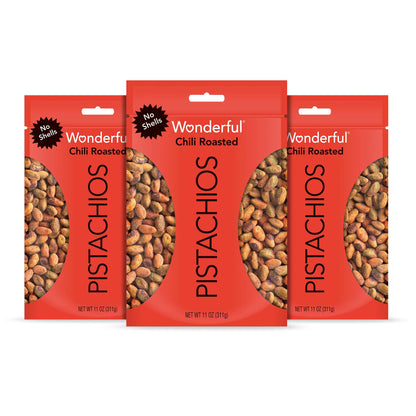 Wonderful Pistachios No Shells - Viral Flavors Variety Pack, Premium Roasted (6.75 oz)