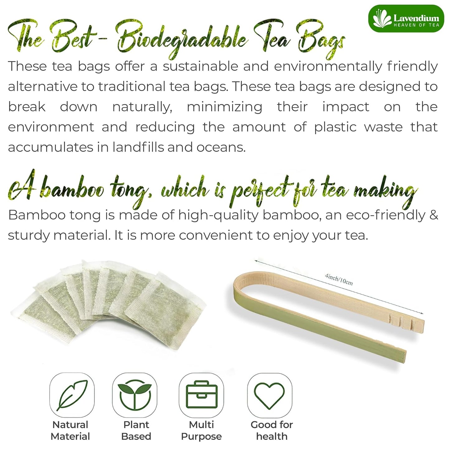 Premium Gymnema Leaf Tea Bags for Diabetics, 100% Natural & Pure from Gymnema Leaves.