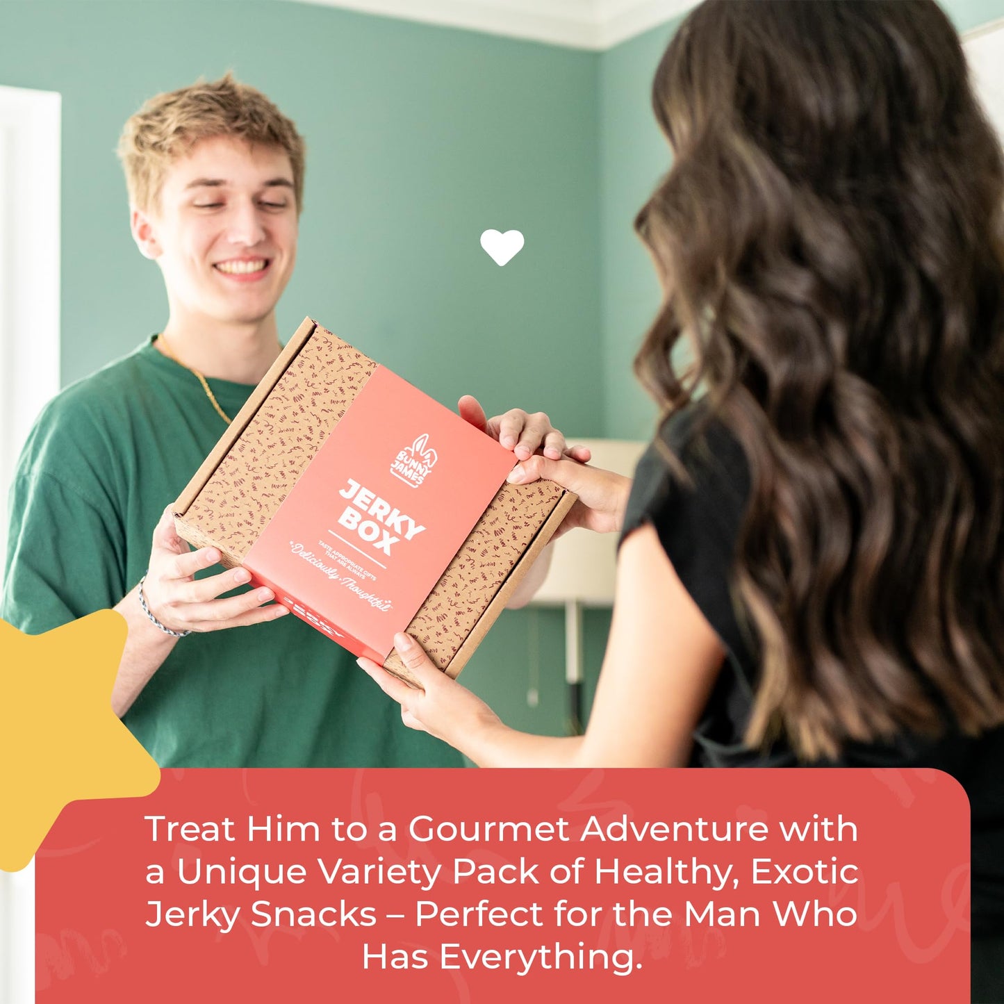 Premium Beef Jerky Gift Basket - Exotic Variety Pack for Men
