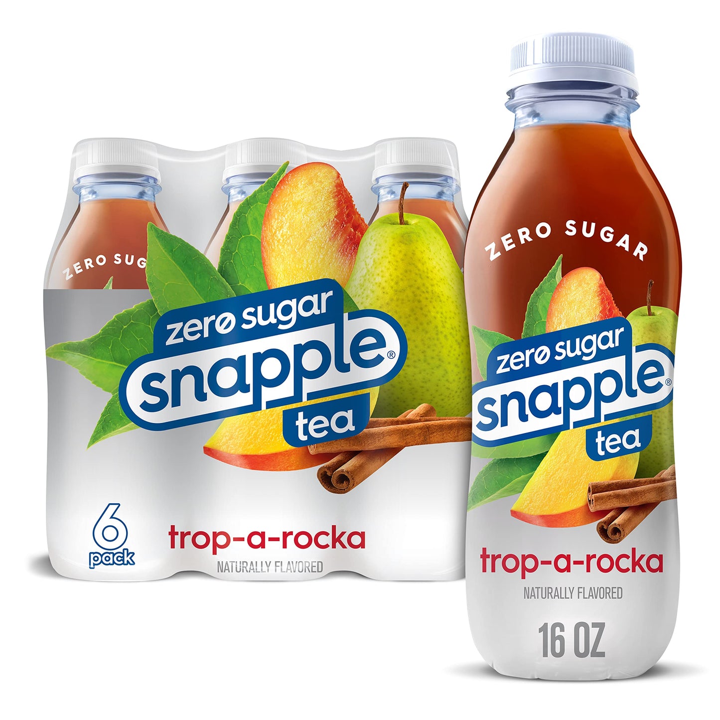 Trending: Snapple Zero Sugar Peach Tea - 16 fl oz Bottle