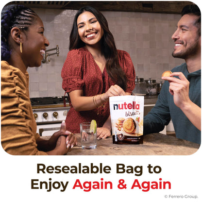 Nutella Biscuits - Premium Hazelnut Cocoa Cookies | Imported from Italy (20-Count, 9.7 oz)