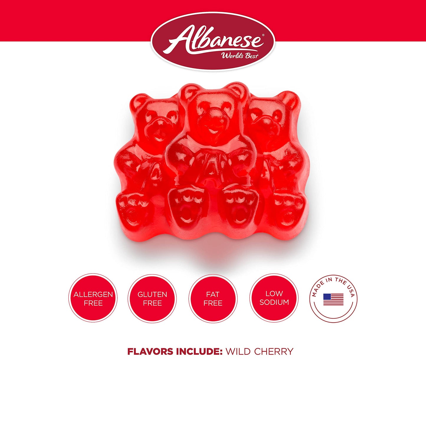 TikTok Viral Albanese Gummi Bears - World's Best 12 Flavors