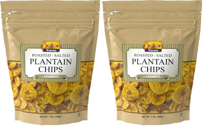Setton Farm Plantain Chips - Sea Salt | Crispy & Crunchy Kosher Snack (7 oz)