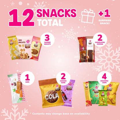 Turkish Munchies International Snack Box - 12 Premium Exotic Snacks | Imported from Turkey