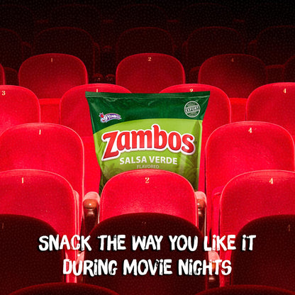 Viral TikTok Zambos Plantain Chips - Chile Limón, Original & Salsa Verde | Premium Central American Snack (5.29 oz)