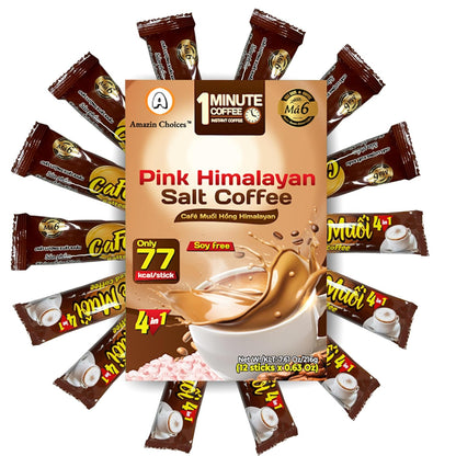 Amazin Choices Pink Himalayan Salted Coffee, 0.63 oz., 12 ct.