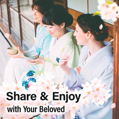 viral Yaasan Kyoto Uji Sakura Mochi Candies - Traditional Japanese Cherry Blossom Rice Cakes (300g)