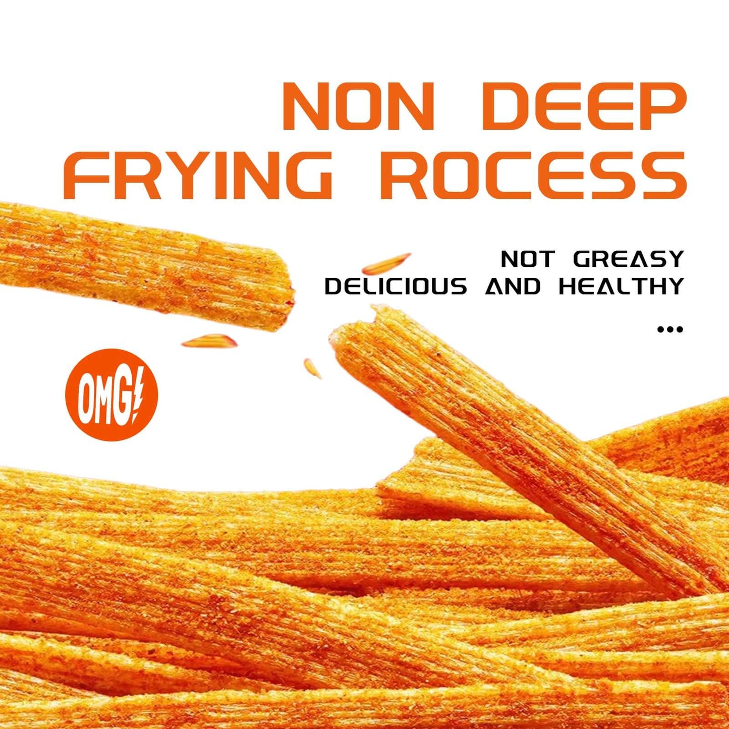 TikTok Viral - Chinese Latiao Spicy Gluten Strips, Authentic Vegan Snack 5.5oz | Wei Long