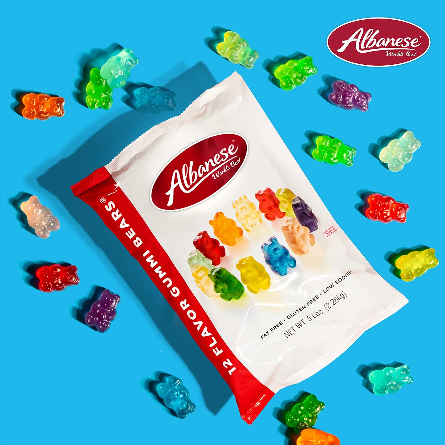 TikTok Viral Albanese Gummi Bears - World's Best 12 Flavors