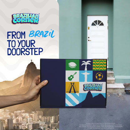 TikTok Viral Brazilian Candy Variety Box - 40 Authentic Treats & Chocolates