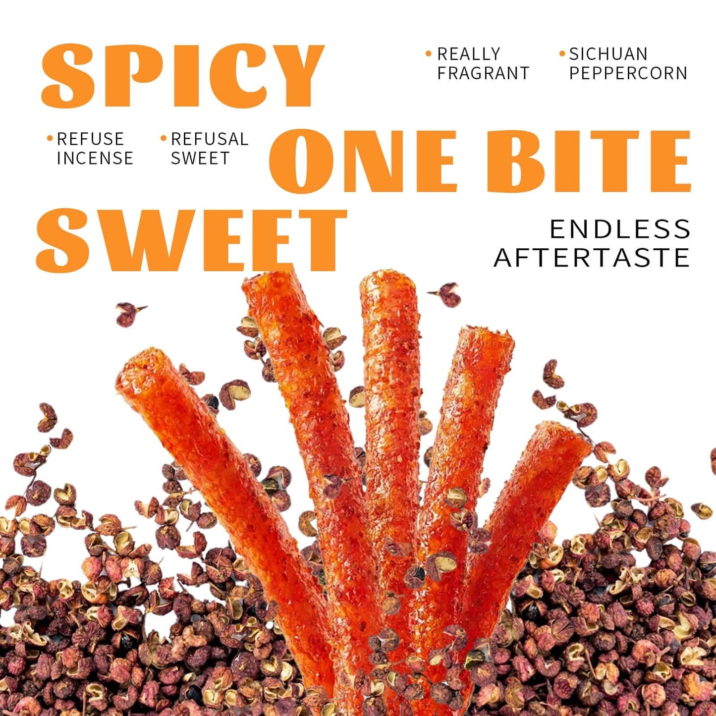 TikTok Viral - Chinese Latiao Spicy Gluten Strips, Authentic Vegan Snack 5.5oz | Wei Long