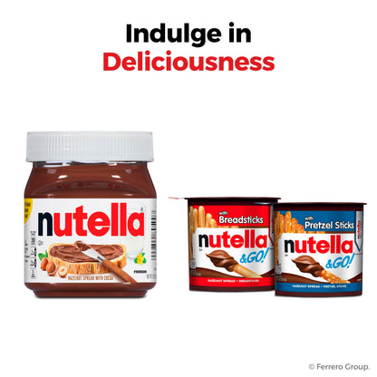 Nutella Biscuits - Premium Hazelnut Cocoa Cookies | Imported from Italy (20-Count, 9.7 oz)
