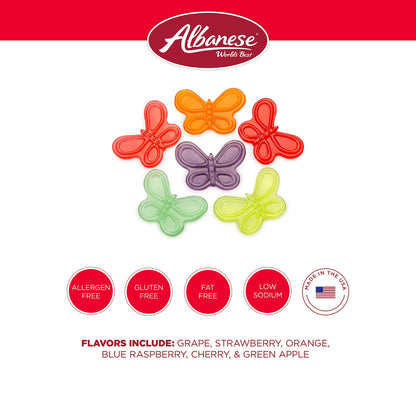 Trending  Albanese World's Best Gummi Candy - 5 Pound Bulk Bags - Multiple Varieties