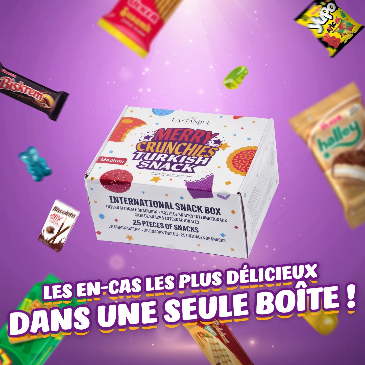 Premium International Snack Box - 12 Full-Size Global Treats | World Snacks