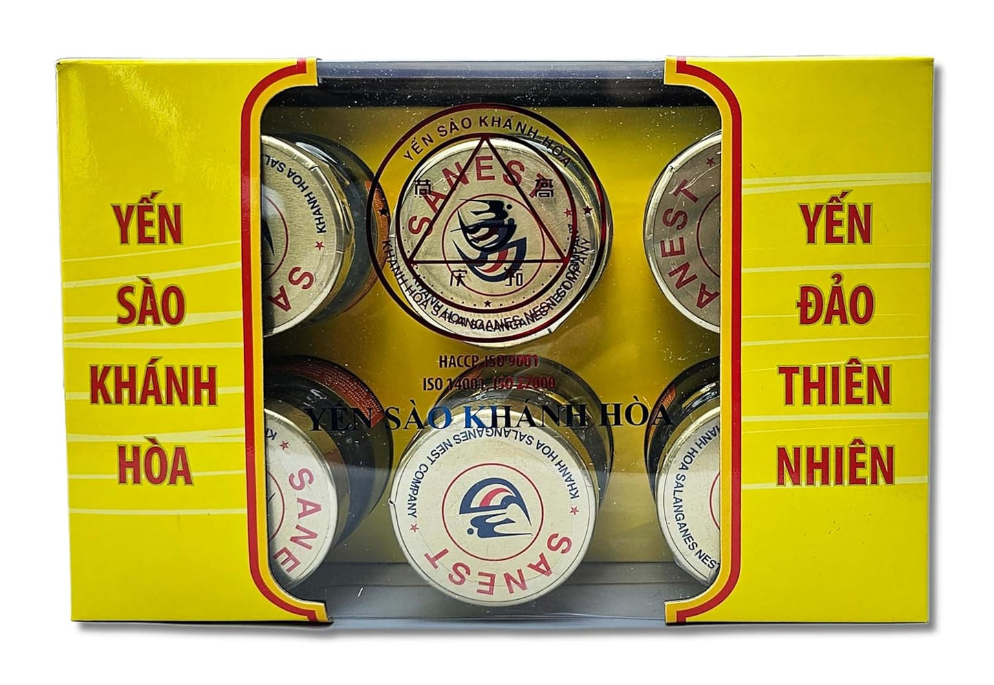 Sanest Khanh Hoa Bird's Nest Drink - 6 bottles x 2.4 fl oz (6 x 70 ml)