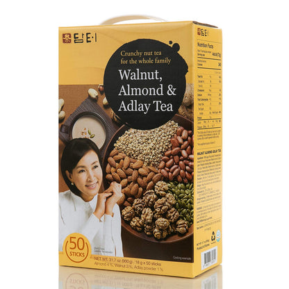 Damtuh Korean Walnut Almond Adlay (Job's Tear) Powder Meal Replacement Shake Breakfast Simple Meal 50T