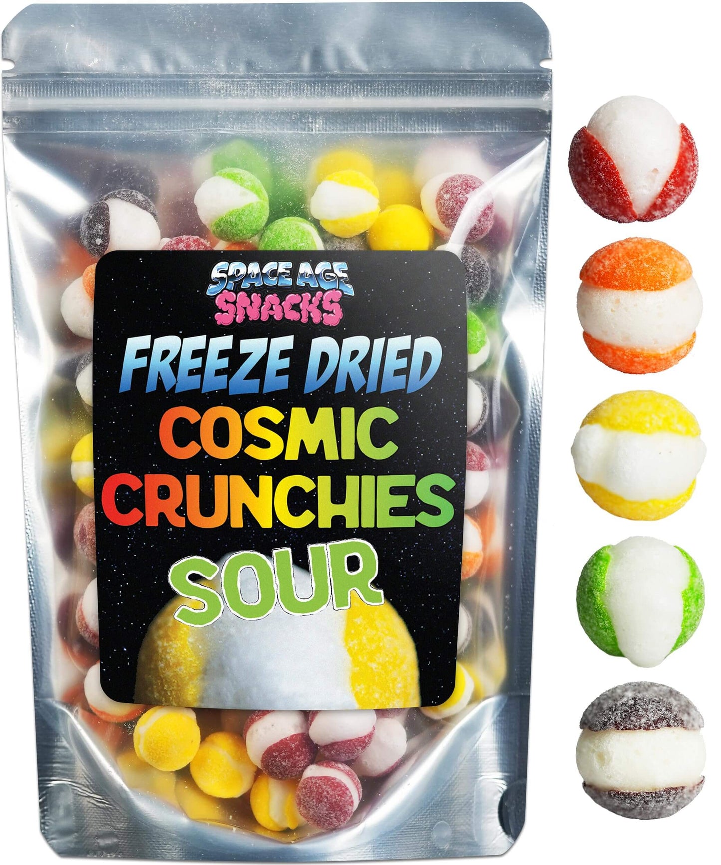 TikTok Cosmic Crunchies Freeze-Dried Candy - Viral TikTok Crunchy Snack (4 oz)