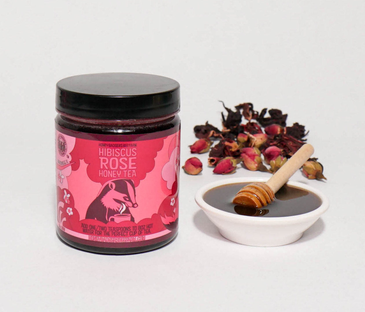 Hibiscus & Rose Honey