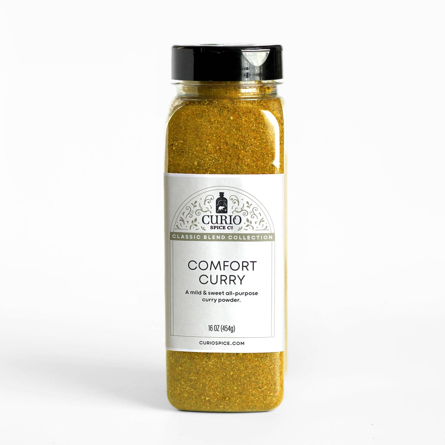 Curio Comfort Curry Bulk Jar (16 oz) - 6 Pack Case