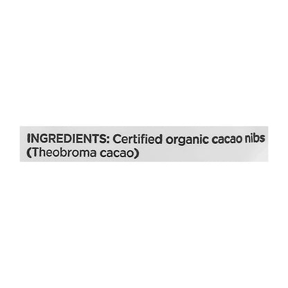Navitas Organic Raw Cacao Nibs, 8 Oz, Case of 12
