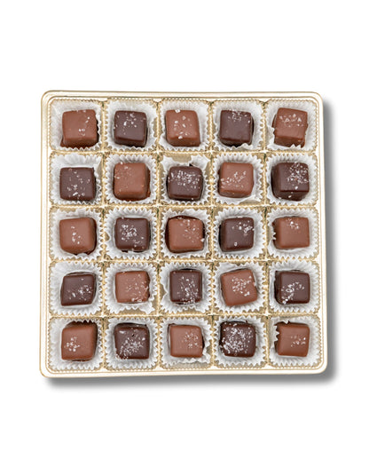 Chocolate Sea Salted Caramels Gift Box