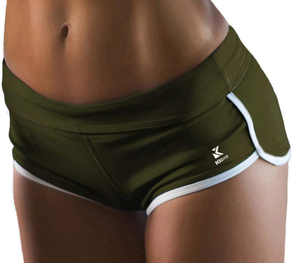 Women'S Active Shorts Fitness Sports Yoga Booty Shorts for Running Gym Workout