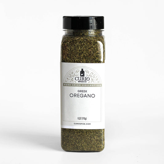 Curio Oregano, Greek Bulk Jar (6 oz) - 6 Pack Case