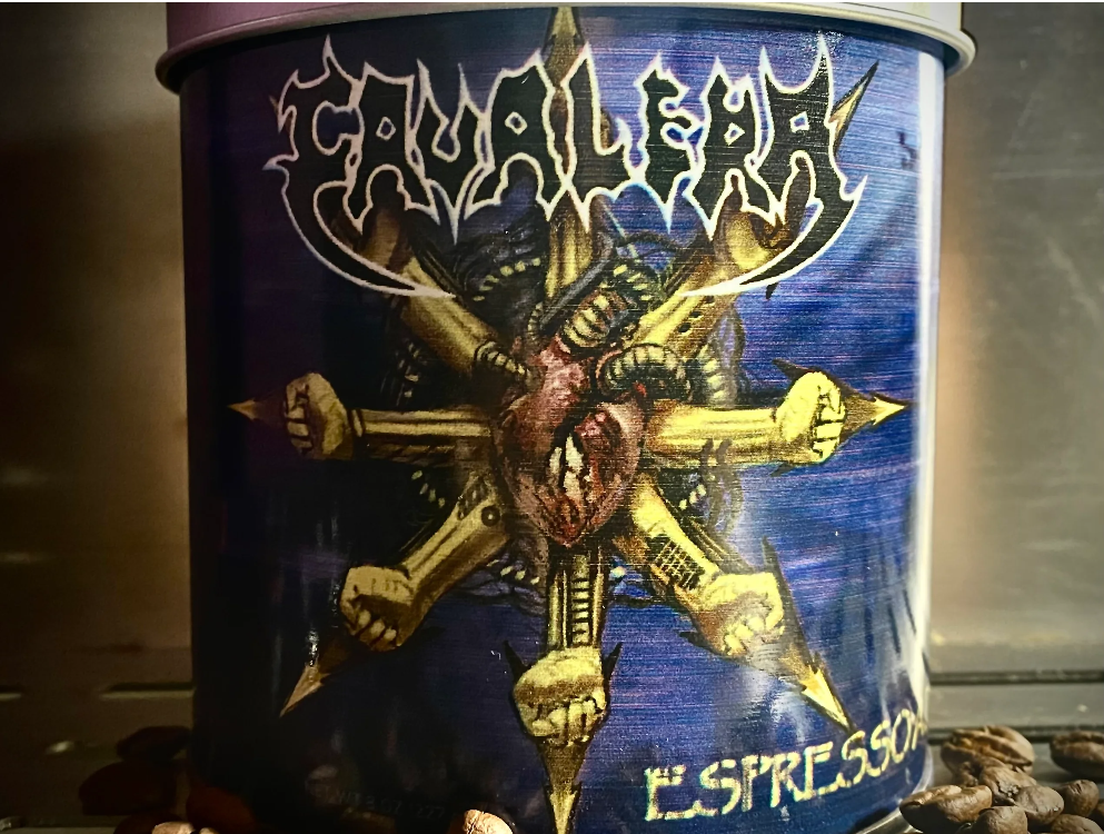 Cavalera's OFFICIAL 'Espresso A.D.' Tour Tin (8oz)