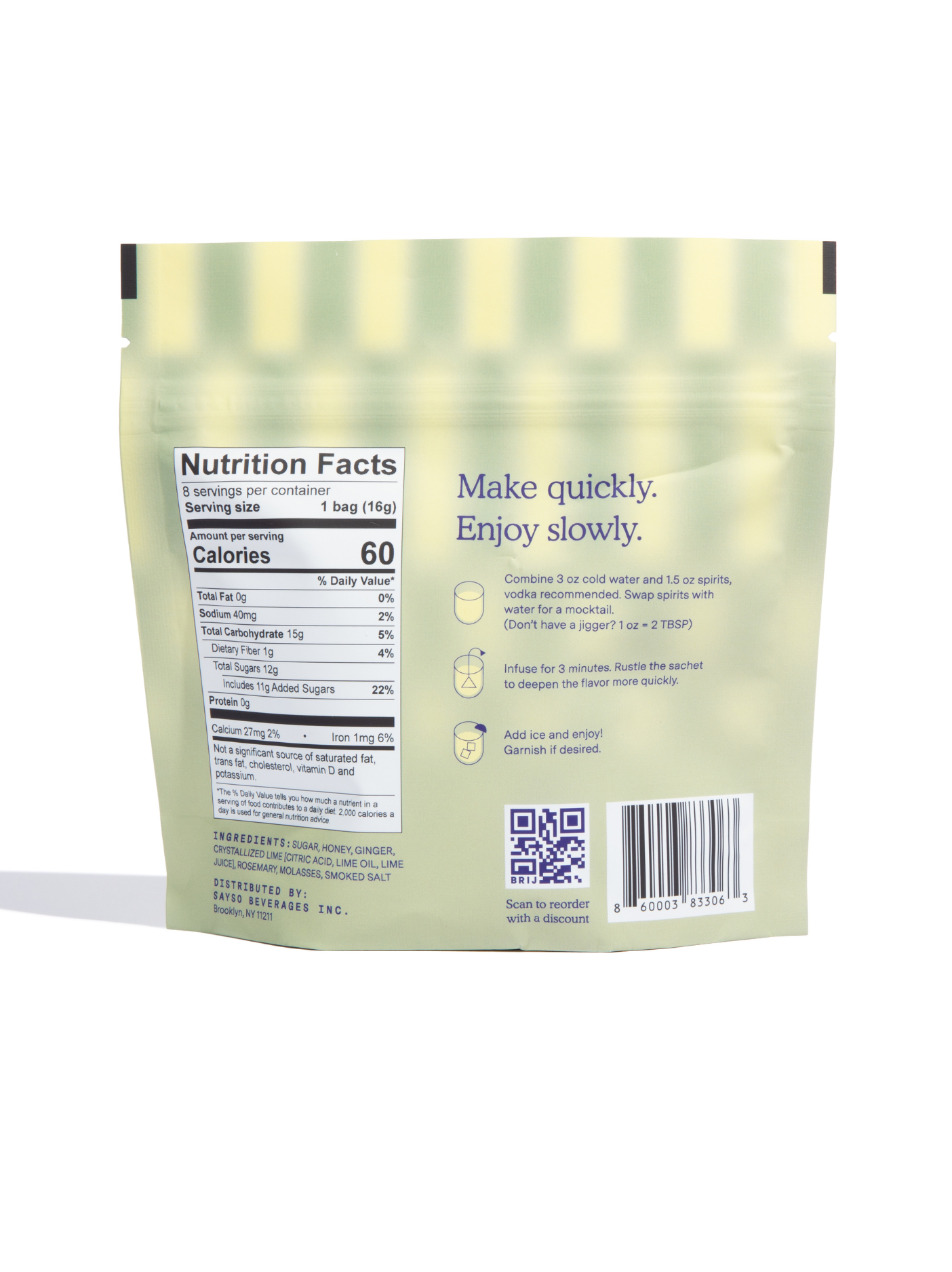 Sayso Honey Rosemary Moscow Mule