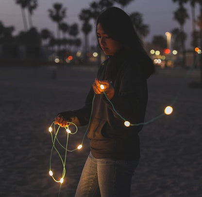 Hakol Luci Solar String Lights + Phone Charger