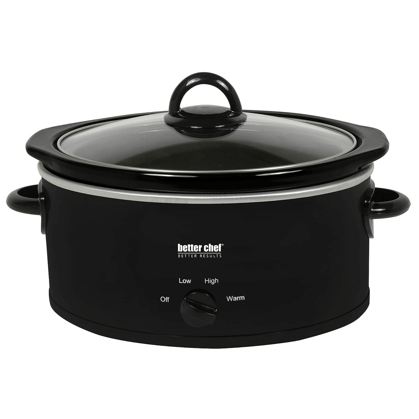 Better Chef 3-Quart Slow Cooker with Removable Crock - REFURBISHED