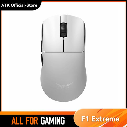 ATK F1 Extrem Ultra-Light 35G Wireless Gaming Mouse | Paw3950/Ultra Sensor | Nordic 52840 MCU for Smooth 125-8000 Hz Performance | for FPS Mobas & RTS Gamer Gifts | VALORANT CS Go2 Esports Gear | Computer PC Game Competitive Equipment
