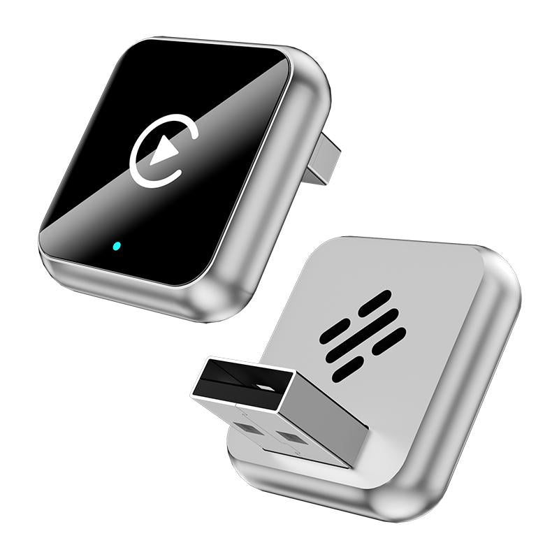 2025 Wireless Carplay Adapter for Iphone/Android - Fast Connection,No Latency,Hands-Free Call Wireless Adapter Electronic Charger Carplay Dongle