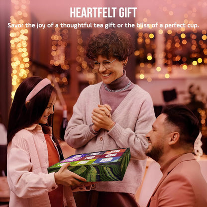 Premium 90 Tea Bags Sampler Assortment, 9 Different Flavors