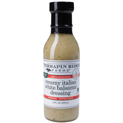 Creamy Italian White Balsamic Dressing
