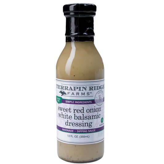 Sweet Red Onion White Balsamic Dressing