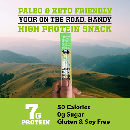 Craft Pork Snack Stick Sample (3 sticks total)