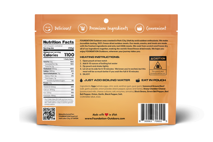 FOUNDATION Outdoors Southwest Style Breakfast Meal