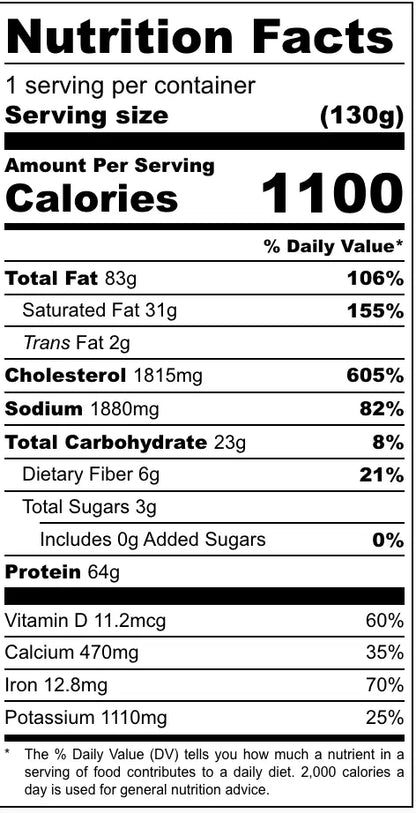 FOUNDATION Outdoors Southwest Style Breakfast Meal